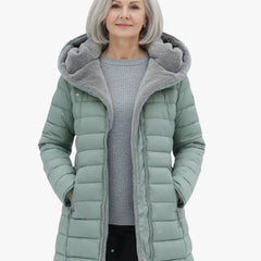 Long Quilted Padded Jacket