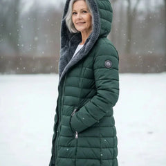 Long Quilted Padded Jacket