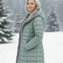 Long Quilted Padded Jacket