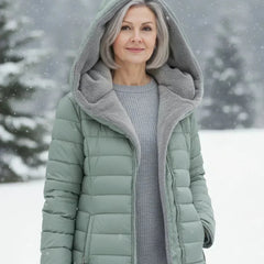 Long Quilted Padded Jacket