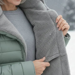 Long Quilted Padded Jacket