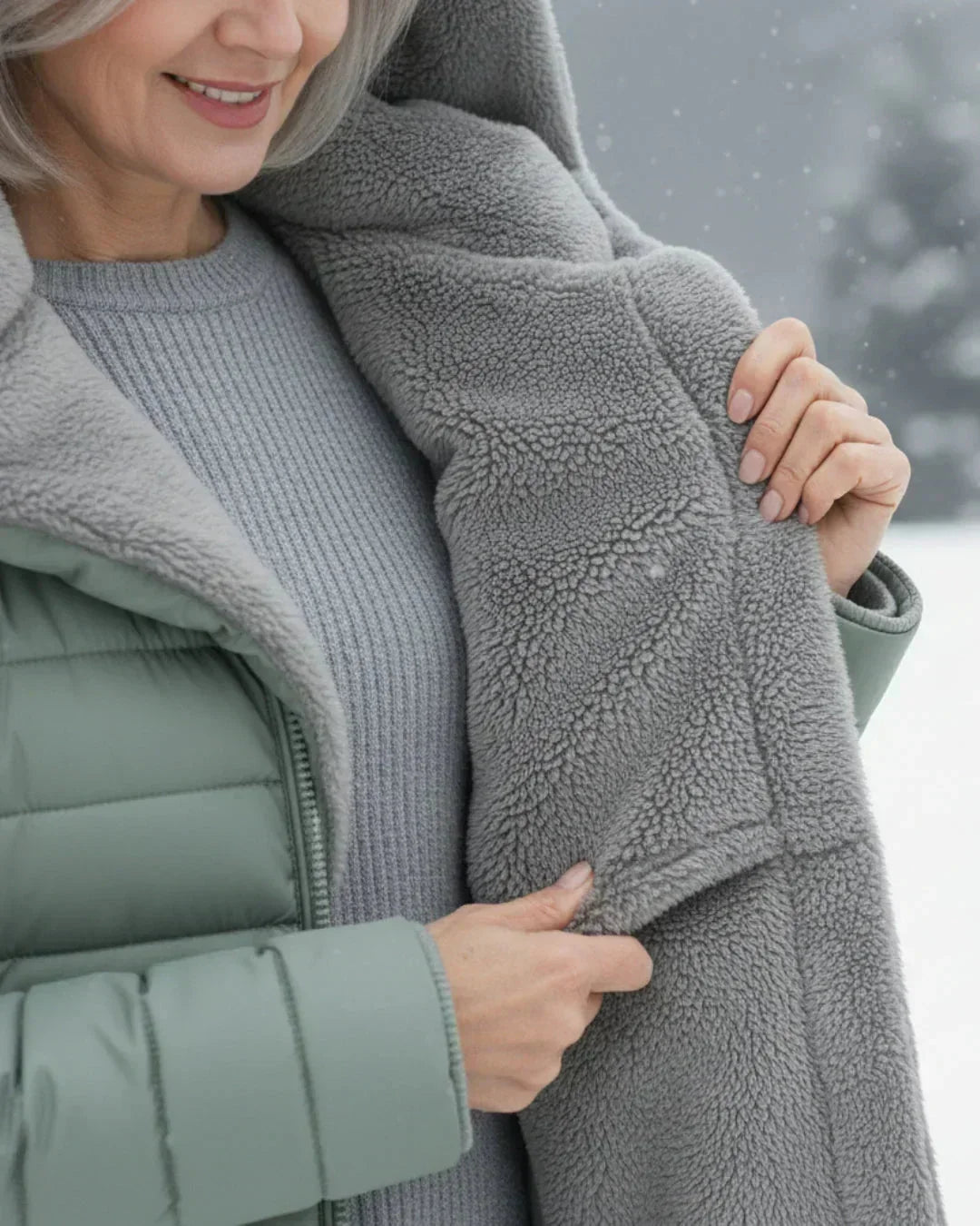 Long Quilted Padded Jacket