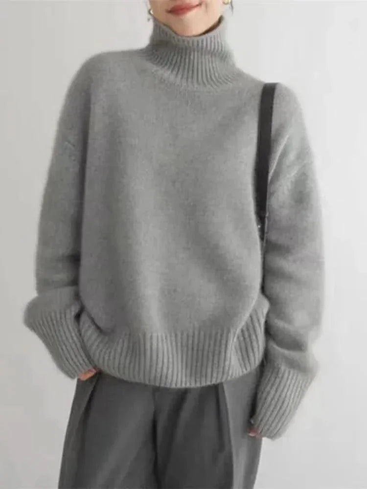 Cashmere High-Neck Jumper