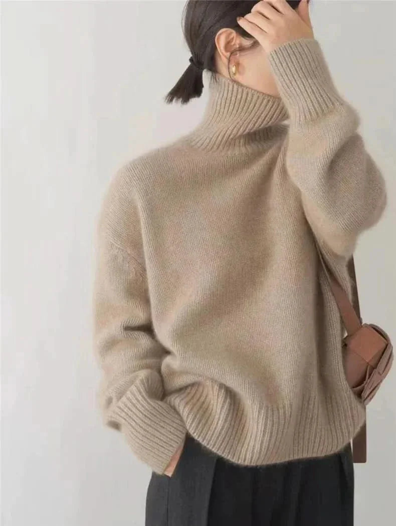 Cashmere High-Neck Jumper
