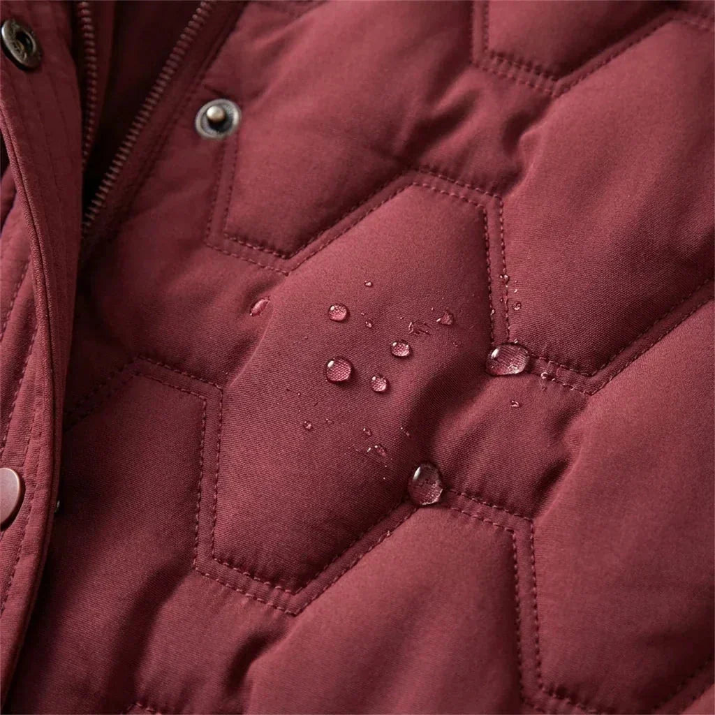 Longline Hooded Down Coat