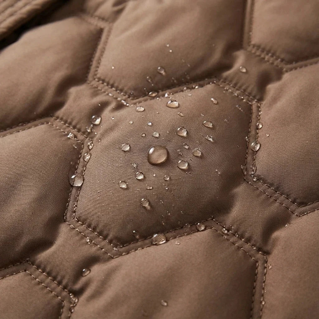 Longline Hooded Down Coat