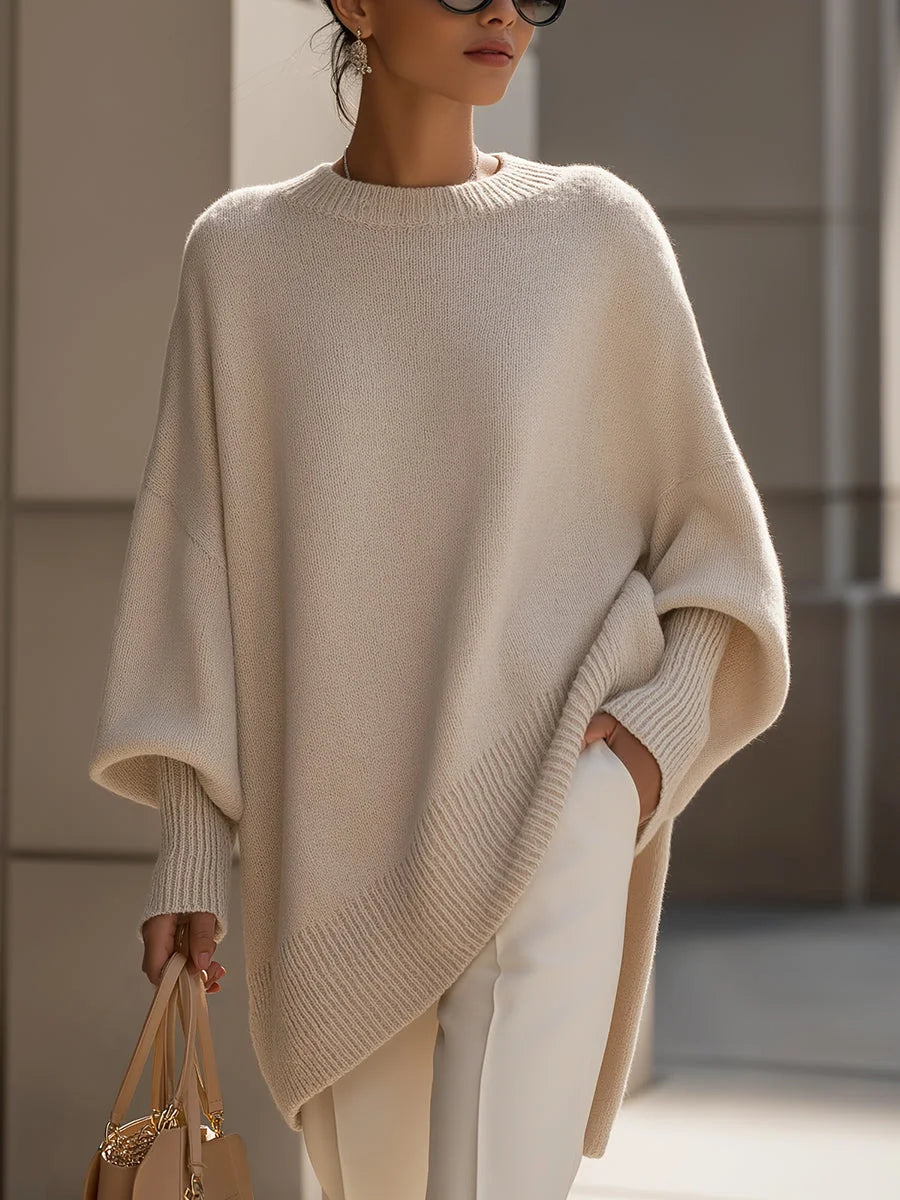 Oversized Draped Jumper