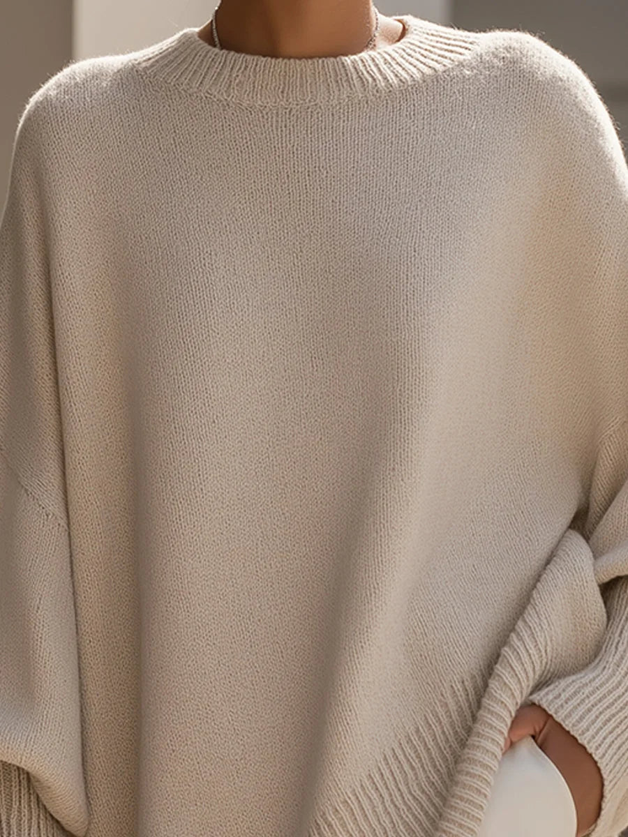 Oversized Draped Jumper