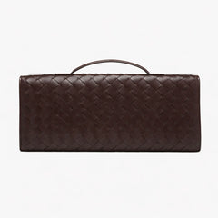 Woven Shoulder Clutch Bag