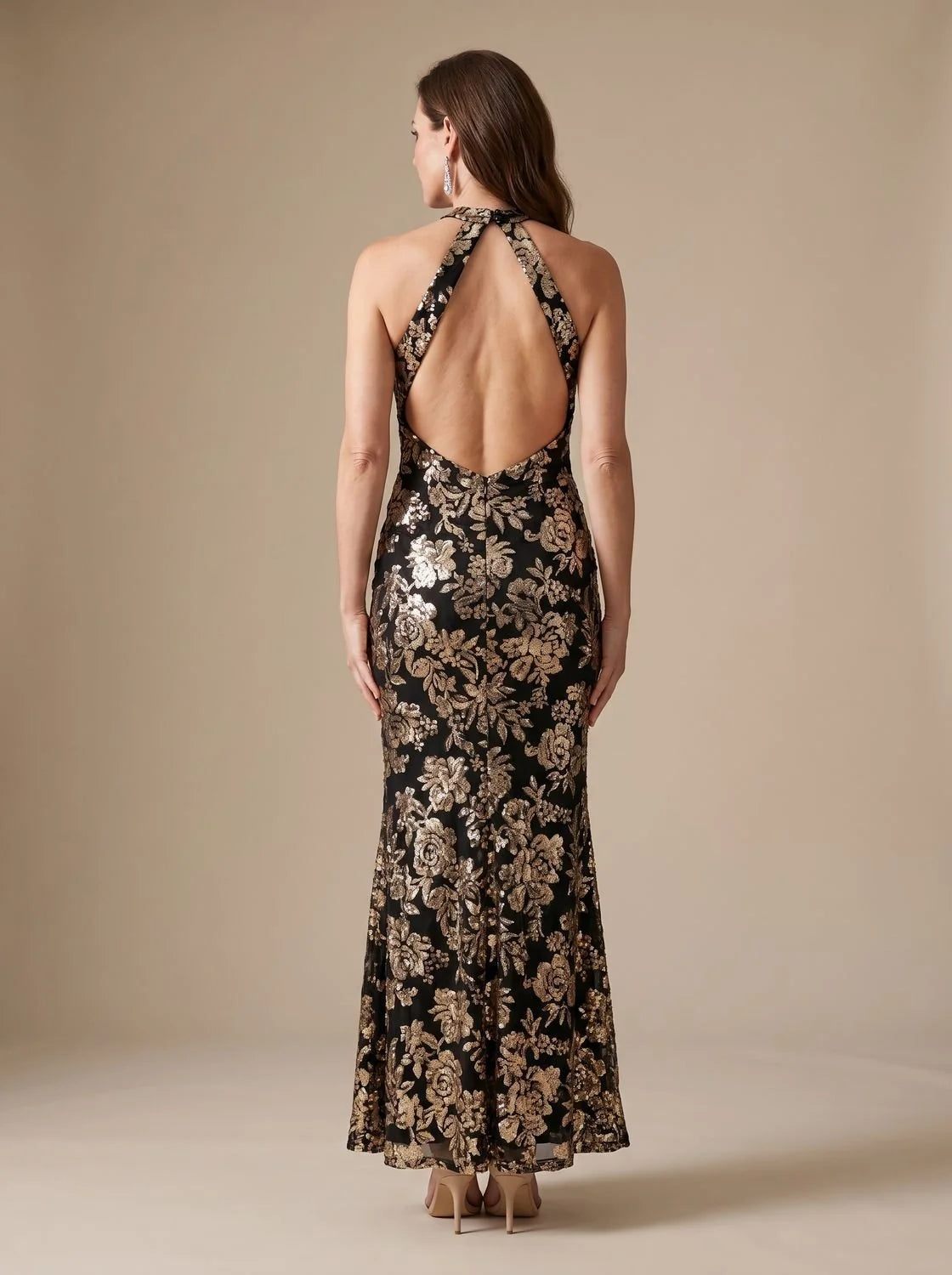 Sequin Mermaid Maxi Dress