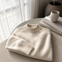 Cashmere Mock Neck Jumper