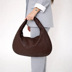 Woven Hobo Shoulder Bag
