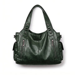 Slouchy Shoulder Bag – Green