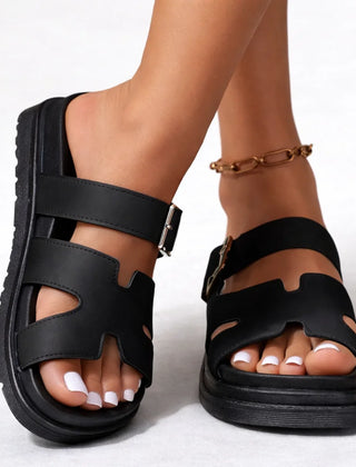 Orthopaedic Walking Sandals – Black