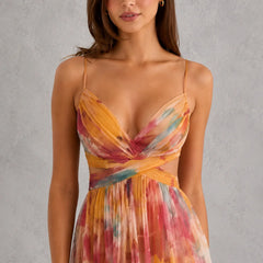Soft Wrap Maxi Dress