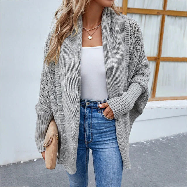 Oversized Shawl Collar Cardigan