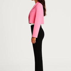 Cropped Tailored Blazer